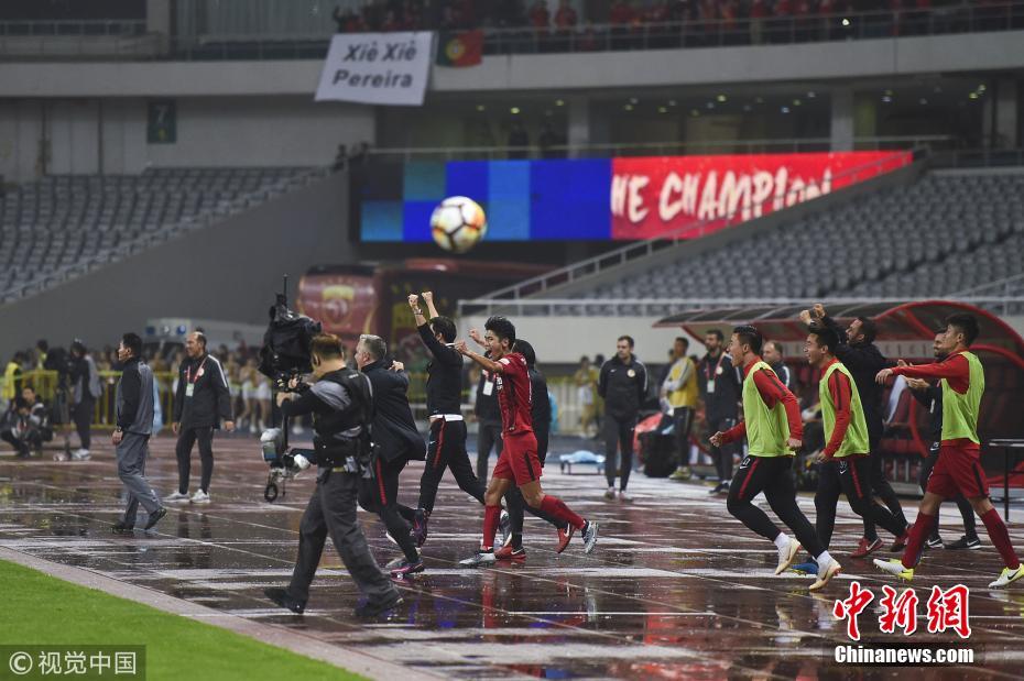 科技巨擘上海上港展現超凡實力，引領未來潮流的比賽結果