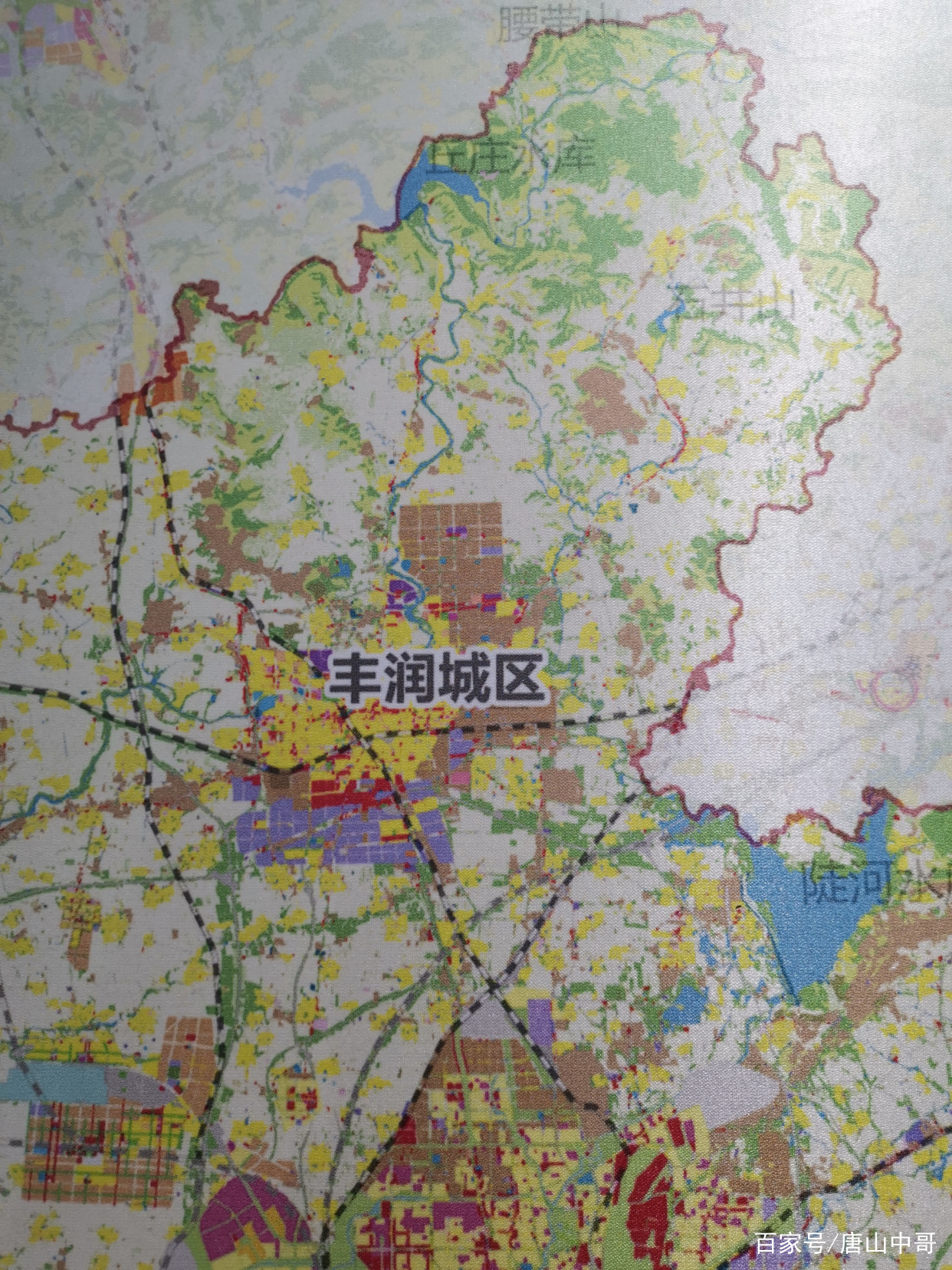 豐潤區道路規劃圖,自然美景的心靈之旅啟程點