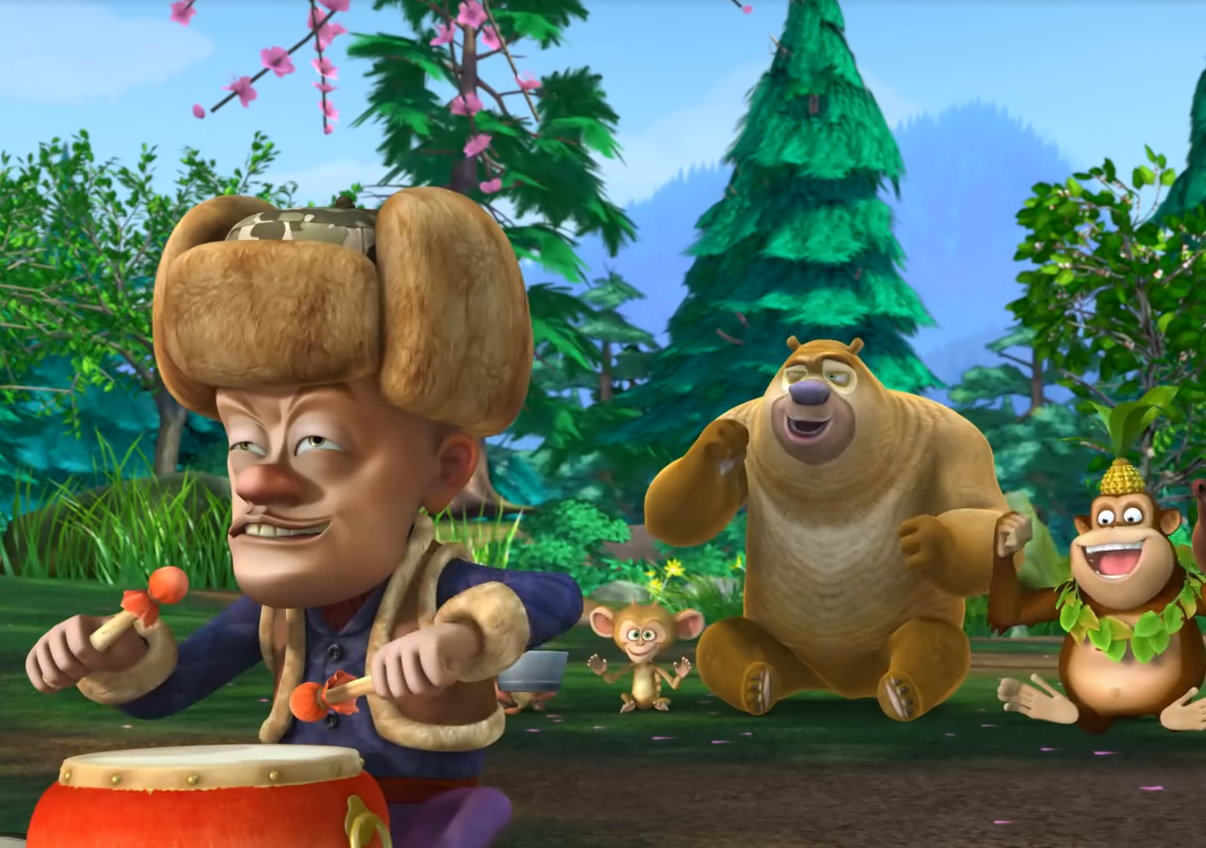 熊出沒電視,森林中的溫情日常時光