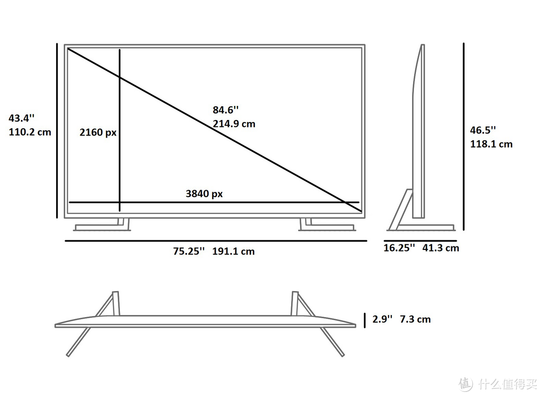 85寸電視尺寸揭秘，成長、變化與自信的勵志之旅