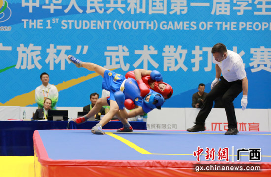 武術對打比賽，自信與成就感的揮灑汗水之旅