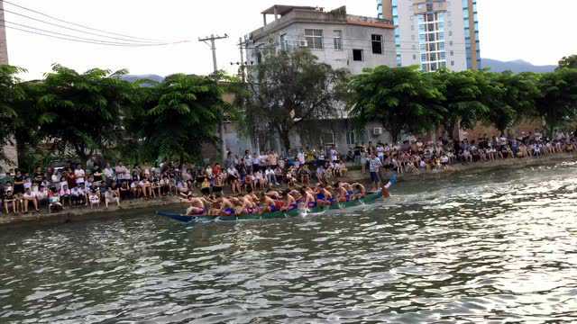 云霄龍舟比賽,劃動夢想,揚帆自信之海大比拼