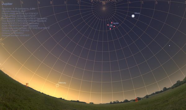 啟明星方向，引領未來的導航之星之光