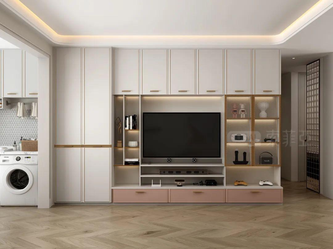 最新款電視背景墻，自然美景的夢幻之旅，探尋內(nèi)心平靜的啟程