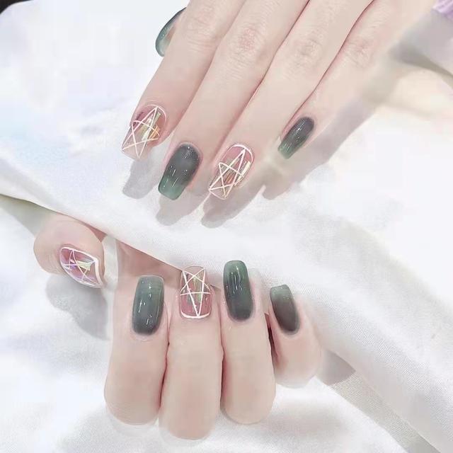 最新美甲款式圖集,最新美甲款式圖集,時尚、潮流與個性的完美融合