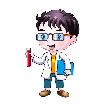 科學(xué)家動漫圖片,科學(xué)與藝術(shù)的完美融合探索