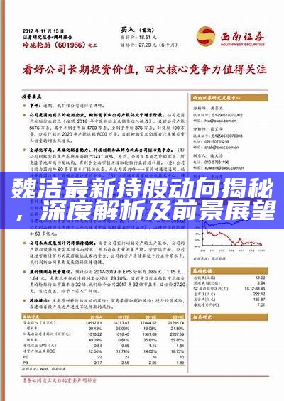 魏潔最新持股動向，聚焦投資領域，引領時代潮流新篇章