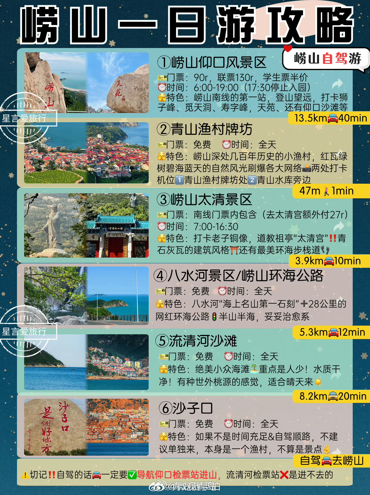 嶗山環海公路最新騎行攻略,探索山海之間的魅力之旅