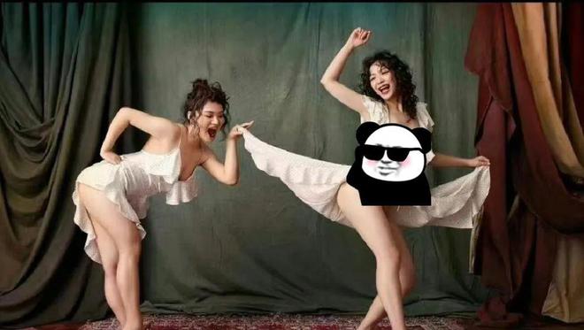 金靖最新泳裝，自然美景中的輕松邂逅