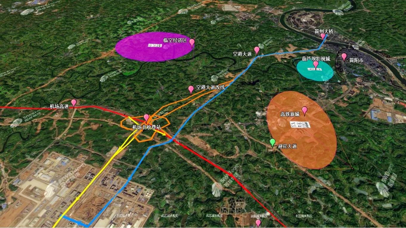 簡陽西內環，自然美景的探索之旅