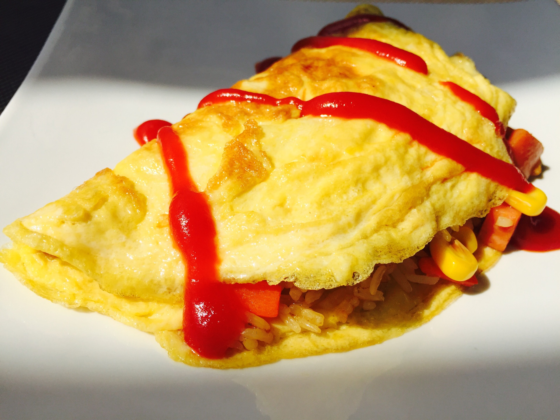 最新蛋包飯,烹飪新潮還是傳統美食改良的魅力展現?