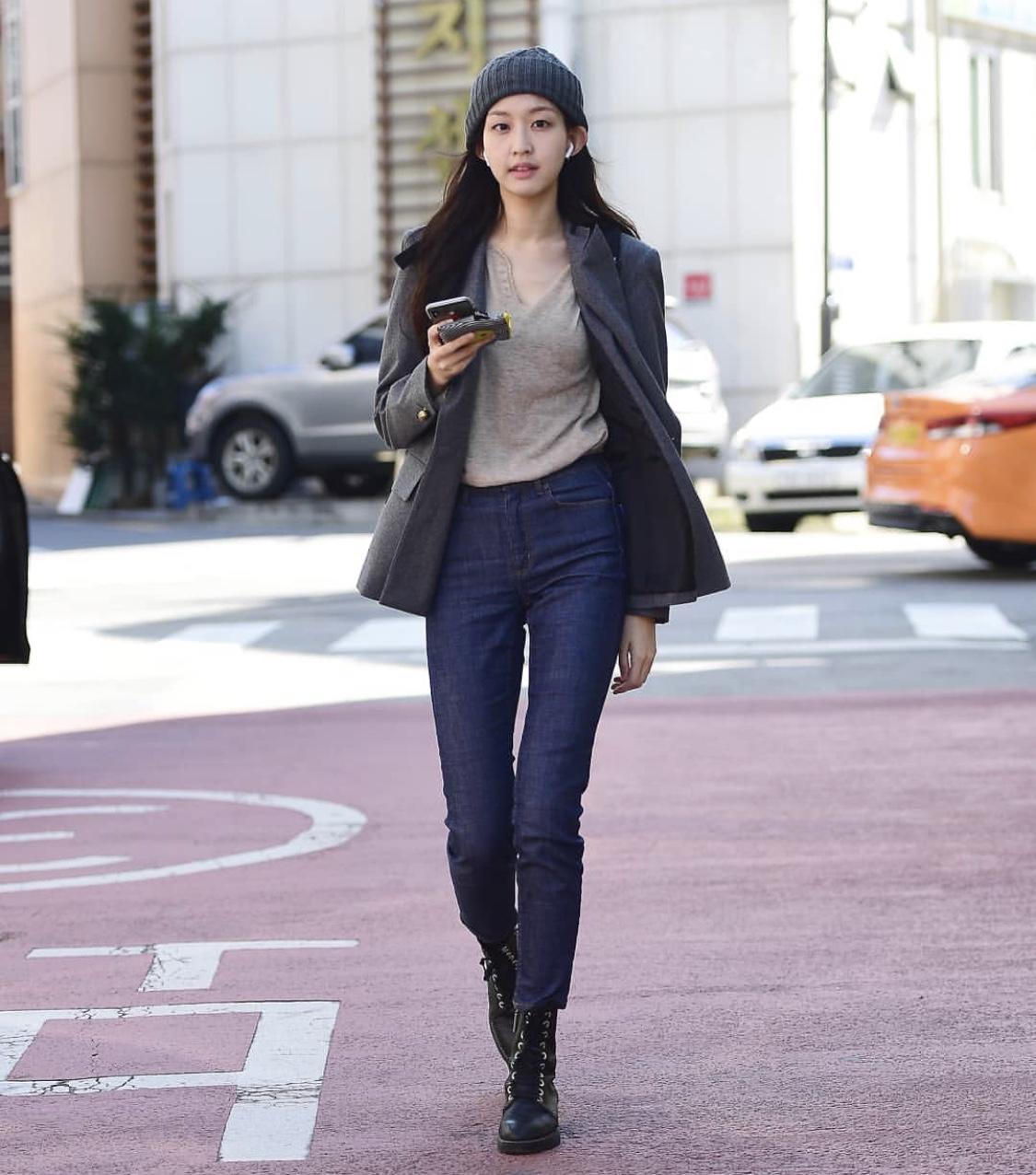 韓國街拍最新時尚潮流前線風采展示