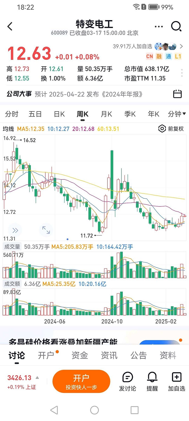 特變電工股票動態,變革中穩步前行。