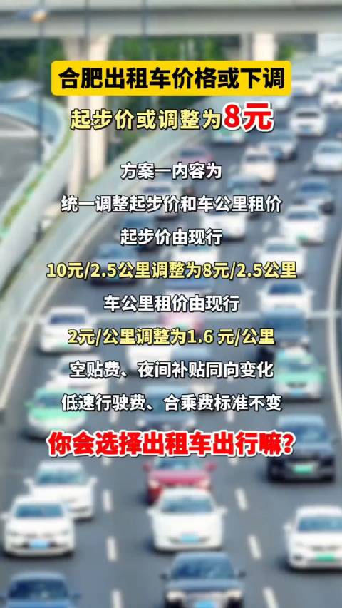 合肥出租車最新轉讓價格，時代變遷與市場的波動影響分析
